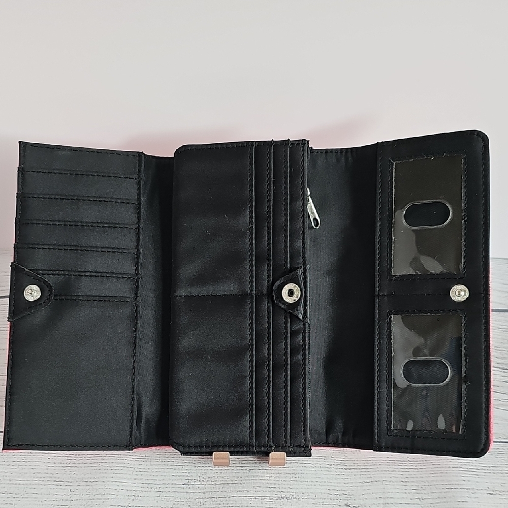 Safe Keeper Hot Pink Leather Wallet - Picture 4 of 9
